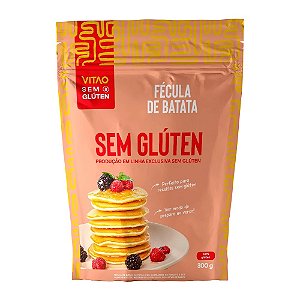 Fécula De Batata Sem Glúten Vitao Contendo 300 Gramas