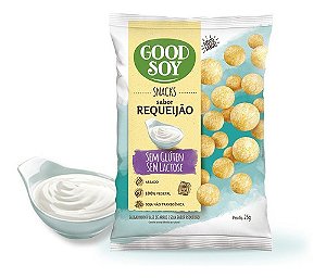 Salgadinho Sabor Requeijão S Glúten Sem Lactose 25g Good Soy
