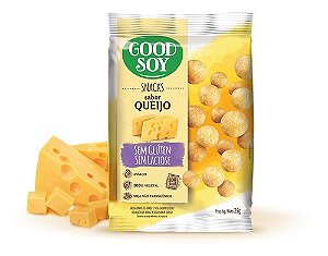 Snack Queijo Sem Glúten Good Soy Pacote 25g