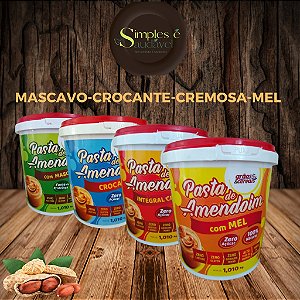 Pasta de Amendoim - Grãos e Cereais - 1 kg