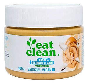 Pasta De Castanha De Caju Ao Leite De Coco Eat Clean 300g