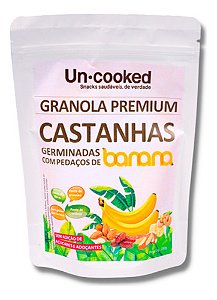 Granola De Castanhas Germinadas Com Banana Uncooked 250g