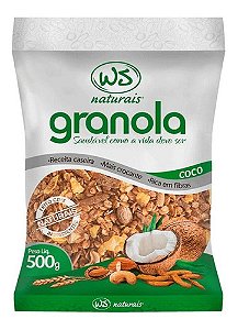 Granola De Coco Ws Naturais 500g