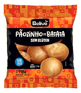 Pãozinho De Batata Sem Glúten Belive 198g