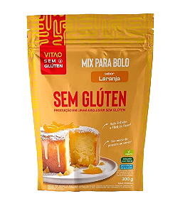 Mistura Para Bolo Vitao Sem Glúten Laranja Sem Glúten 300 g