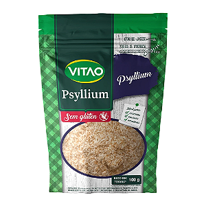 Psyllium Sem Glúten Vitao 100g