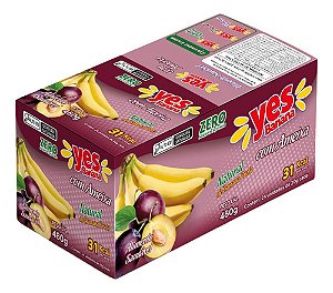 Display Bananinha Com Ameixa Zero Açúcar Yes Banana 24x20 G