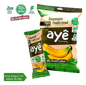 Bananada Ayê Tradicional Zero Açúcar 250 G