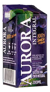 Suco Aurora De Uva Integral 200ml