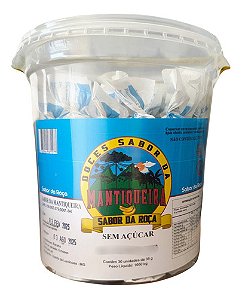 Bananinha Mantiqueira Zero Açúcar Em Pote 1.05 kg 30 Un