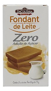 Fondant De Leite Zero Dacolônia 75g