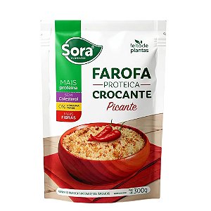 Farofa De Mandioca Crocante Picante Sora Pacote 300g