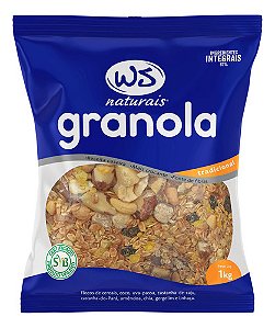Granola Tradicional Ws Naturais 1kg