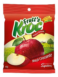 Snack Maçã Desidratada Crocante Kroc - Superbom - 40 G