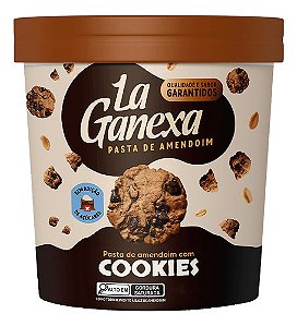La Ganexa Pasta De Amendoim Cookies Cream Pote 1kg
