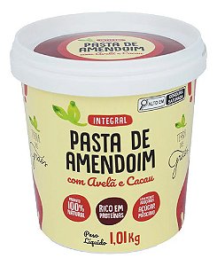 Pasta De Amendoim Com Cacau E Avelã - Terra Dos Grãos - 1 Kg
