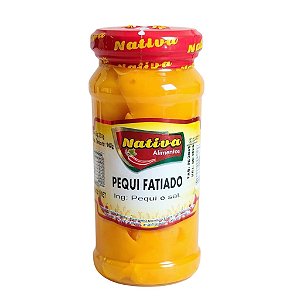 Pequi Fatiado Sem Vinagre Natural - Nativa - 300 g