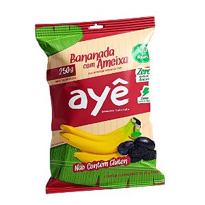 Bananada Ayê Zero Açúcar Com Ameixa - 250 G