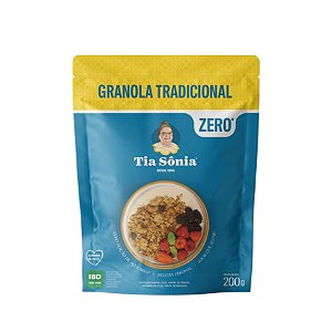 Granola Tia Sônia Tradicional Zero Açúcar - 200 g