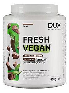 Fresh Vegan Dux Nutrition - 450g Sabor Cacau