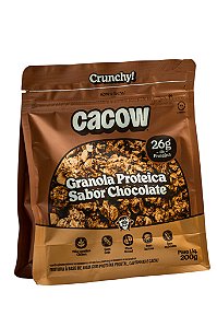 Granola Proteica Cacow Vegana Chocolate- 200 g