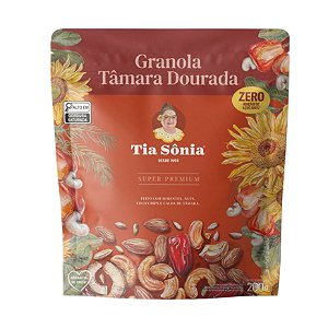 Granola Super Premium Tia Sônia Tâmara Dourada 200 g