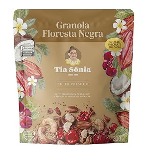Granola Super Premium Tia Sônia Floresta Negra 200 g