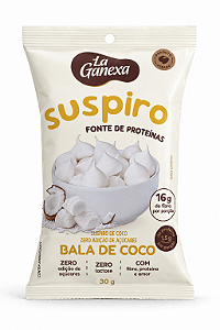 Suspiro La Ganexa Proteico Bala de Coco 30g