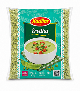 Ervilha Partida Seca Kodilar 500 g