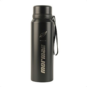 Garrafa térmica Mormaii 1,1L Inox Forte Design Aço Inoxidaveel