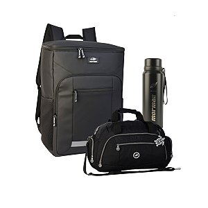 KIT - Mochila e Garrafa Termica + Bolsa Mormaii