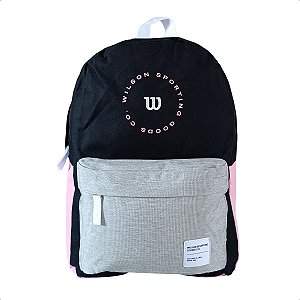 Mochila Casual Wilson  Reforçada Ideal Design Alça Leve
