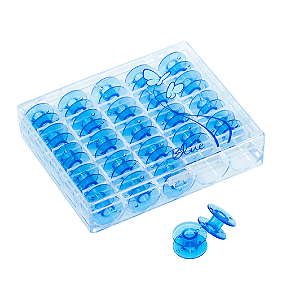 Conjunto com 25 bobinas de cor azul – 200277084
