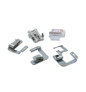 Calcador conversível para bainha, bainha enrolada e viés – 3237777