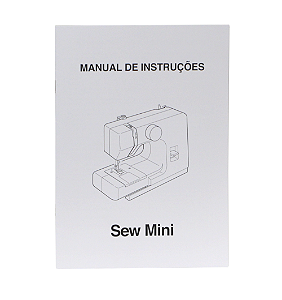 Manual de instruções para máquina mecânica modelo 525 Sew Mini – 525800217