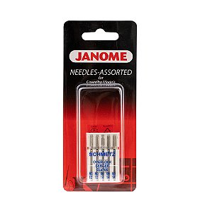 Conjunto de agulha misto tamanhos 12/80 e 14/90 para overlock e galoneira – 795802108