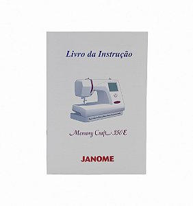 Manual de instruções para máquina de bordar MC350E – 852861611
