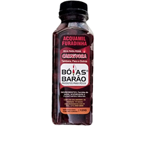 Isca Boias Barão Ração Furadinha Acquamil 120g