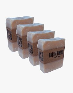 Kit 04 Sabonetes Íntimo Barbatimao 100% natural BEAUTÉ Organique 90g