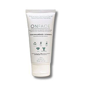 Hidratante Nutritivo Facial OnFace Biozenthi 60g