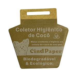 Coletor Higiênico de Fezes - Com 10 unidades