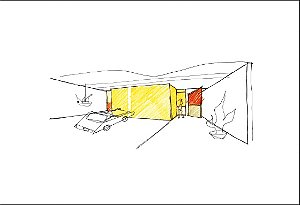 CARTÃO-POSTAL RUY OHTAKE - GARAGEM CASA-ATELIÊ TOMIE OHTAKE