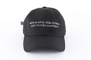 BONÉ ALLAN WEBER - EXISTE UMA VIDA INTEIRA QUE TU NÃO CONHECE