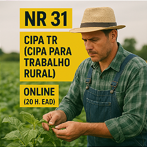 NR 31 - CIPATR - Trabalho Rural (20 H. EaD) - Formação