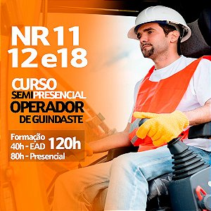 Operador de Guindaste - NR 11, NR 12 e NR 18 (120H. SemiPresencial) - Formação e Reciclagem