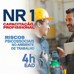 Riscos Psicossociais no Ambiente de Trabalho - NR 1 - (4 H. EaD) - Capacitação Profissional