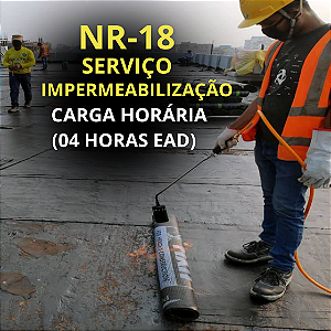 NR 18 - Serviço de Impermeabilização (4 H. EaD)