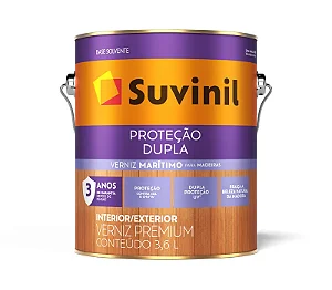 Verniz Suvinil Proteção Dupla Brilhante 3,6L