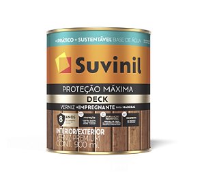 Verniz Suvinil Proteção Máxima Deck Acetinado 900ml
