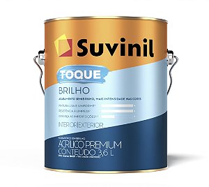 TINTA ACRILICA TOQUE BRILHO 3,6L - SUVINIL